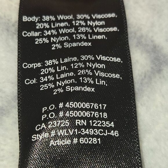 2/$20 Babaton Aritzia Wool Blend Sweater Black in Size XXS - Picture 9 of 14